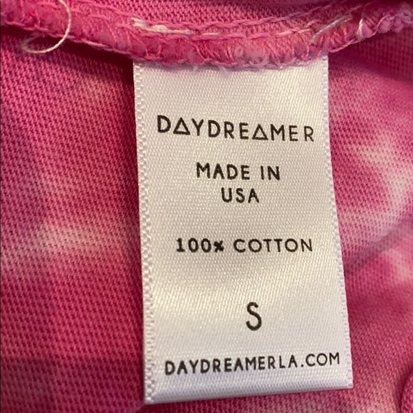 Daydreamer neon carnival tie dye short sleeve tee - Picture 6 of 7